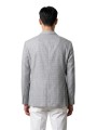 VESTE PIEDS DE POULES VERT EAU ECRU B015780 1092 5036 Baldessarini homme shop Strasbourg dos
