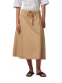 JUPE LONGUE LARGE TAILLE ELASTIQUEE BEIGE W2R 307S V31432 61 PAUL SMITH FEMME face