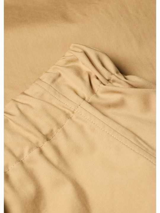 JUPE LONGUE LARGE TAILLE ELASTIQUEE BEIGE W2R 307S V31432 61 PAUL SMITH FEMME boutique Strasbourg elastique