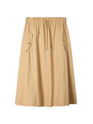 JUPE LONGUE LARGE TAILLE ELASTIQUEE BEIGE W2R 307S V31432 61 PAUL SMITH FEMME boutique Strasbourg flat