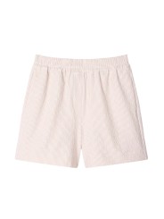 SHORT SEER SUCKER RAYE BLANC BEIGE W2R 393T V31431 01 PAUL SMITH FEMME solo