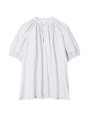 TUNIQUE RAYEE CIEL MAUVE MANCHES BALONS W1R 383M V11227 08 PAUL SMITH FEMME solo