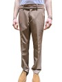 PANTALON GURKHA PATTE TAILLE VISCOSE STRETCH CAMEL U7119 A5566 18 UNGARO HOMME Strasbourg boutique front