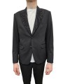 SMOKING NOIR COL SWARO FLEURS ALGUES U5001 BRZ9 A5196 80 UNGARO HOMME vêtement