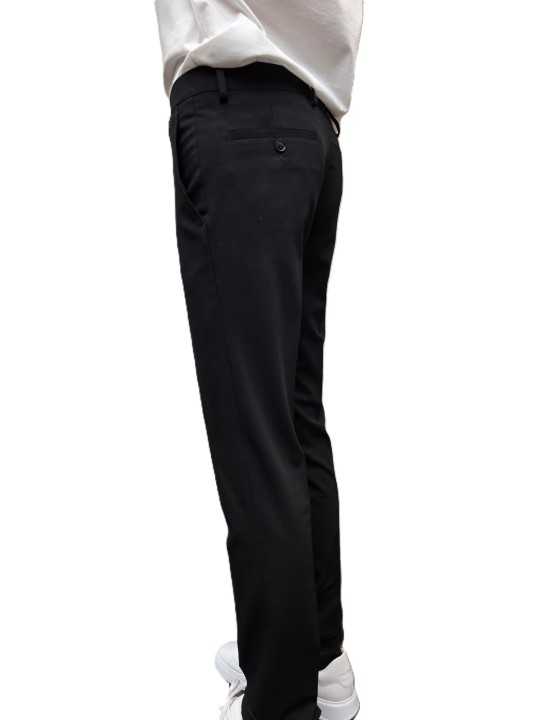SMOKING NOIR COL SWARO FLEURS ALGUES U5001 BRZ9 A5196 80 UNGARO HOMME vêtement pant prof
