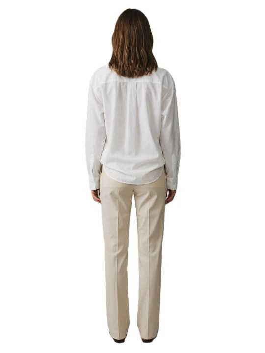 CHEMISE LIN COTON BLANC PRINT COLIBRI FLEURS MULTI W1R 351B V11251 01 PAUL SMITH femme back2