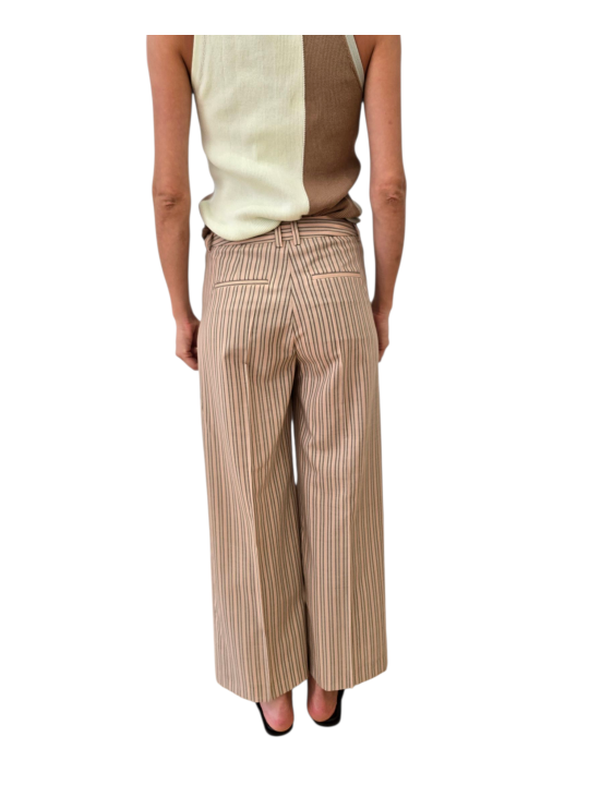 PANTALON RAYE BRUN ROSE POCHES PLAQUEES AVANT W2R 388T V31425 62 PAUL SMITH boutique Strasbourg concept-store dos