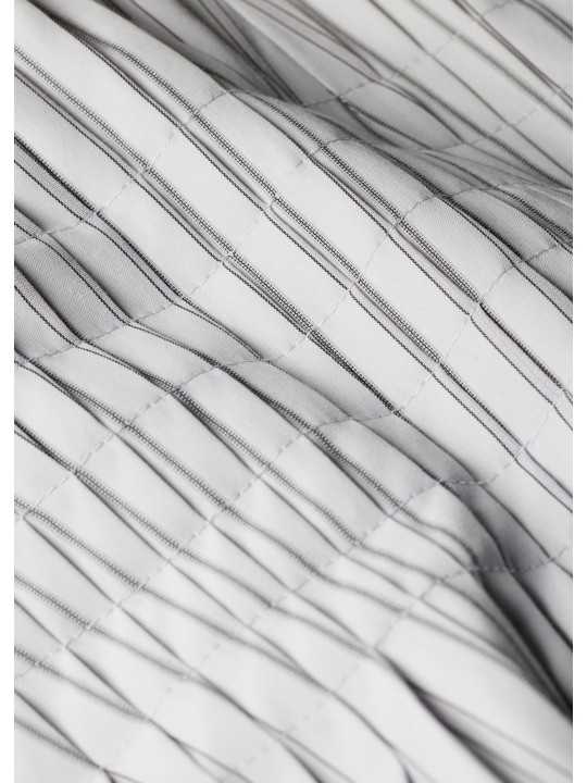 ROBE COTON RAYEE PATCH CIEL JAUNE POLY W1R 716D V11227 08 PAUL SMITH FEMME boutique zoom