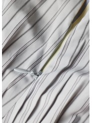 ROBE COTON RAYEE PATCH CIEL JAUNE POLY W1R 716D V11227 08 PAUL SMITH FEMME boutique détail2