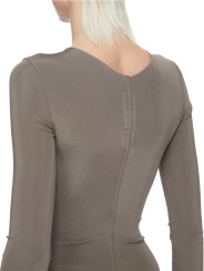 TOP NEOPRENE LIGHT DUST TEMPLE TOP RO01F 6277 JSV 34 RICK OWENS TEMPLE FEMME boutique Strasbourg zoom dos