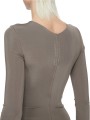 TOP NEOPRENE LIGHT DUST TEMPLE TOP RO01F 6277 JSV 34 RICK OWENS TEMPLE FEMME boutique Strasbourg zoom dos
