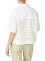 CHEMISETTE SEER SUCKER BLANCHE COTON BRODERIE DOS W2R 395B V31433 01 PAUL SMITH FEMme dos