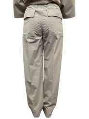 PANTALON DROIT DIETRICH POPELINE SABLE SAND RICK OWENS FEMME RP01F 6325 P 138 FASHION MODE DESIGNER CREATEUR STRASBOURG arrière