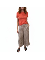 MAILLE MANCHES COURTES ORANGE BORD ROSE W2R 805N V31444 19 PAUL SMITH FEMME BOUTIQUE Strasbourg look