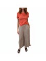 MAILLE MANCHES COURTES ORANGE BORD ROSE W2R 805N V31444 19 PAUL SMITH FEMME BOUTIQUE Strasbourg look