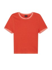 MAILLE MANCHES COURTES ORANGE BORD ROSE W2R 805N V31444 19 PAUL SMITH FEMME BOUTIQUE Strasbourg flat