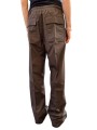 PANTALON LARGE COTON CORDON DIETRICH DRAWSTRING DARK DUST RU01F 2378 P 78 RICK OWENS HOMME designer Strasbourg arrière