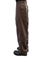 PANTALON LARGE COTON CORDON DIETRICH DRAWSTRING DARK DUST RU01F 2378 P 78 RICK OWENS HOMME designer Strasbourg côté