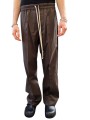 PANTALON LARGE COTON CORDON DIETRICH DRAWSTRING DARK DUST RU01F 2378 P 78 RICK OWENS HOMME designer Strasbourg face