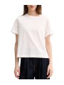 TSHIRT BLANC MANCHES COURTES BRODERIES W2R 430V V31440 02 PAUL SMITH FEMME boutique Strasbourg store face