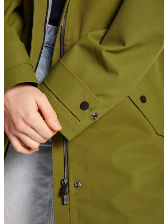 IMPERMEABLE BEAU NUAGE KAKI 901532 9450 BY MONTAGUT jacket Strasbourg femme ou homme zoom