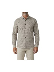 CHEMISE ECRU PRINT VOITURES CHAMEAUX NOIRS M1R 800P V03020 69 PAUL SMITH HOMME boutique Strasbourg face
