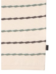 MAILLE MANCHES COURTES ECRU RAYE BLEU MAUVE M2R 823Z V22677 04 PAUL SMITH HOMME boutique Strasbourg détail