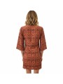 ROBE COURTE CROCHET OCRE W2R 718D V31442 65 PAUL SMITH FEMME boutique Strasbourg dos