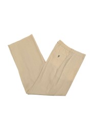 PANTALON LIN BEIGE LARGE W1R 395T V01427 07 PAUL SMITH FEMME Strasbourg boutique détail