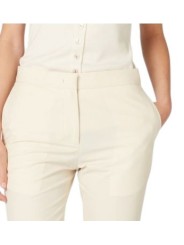 PANTALON DROIT VANILLE COTON LYOCEL W1R 387T V02994 02 PAUL SMITH FEMME détail