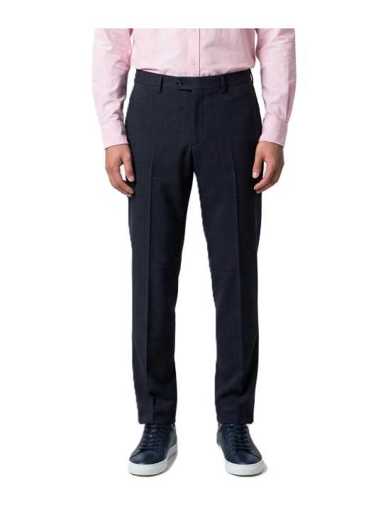 PANTALON COSTUME SEER SUCKER NAVY M2R 922P V22665 49 PAUL SMITH HOMME front