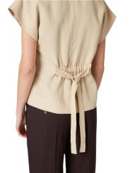 GILET TAILLEUR CEINTURE LIN BEIGE W1R 387M V01427 07 PAUL SMITH FEMME dos