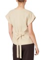 GILET TAILLEUR CEINTURE LIN BEIGE W1R 387M V01427 07 PAUL SMITH FEMME dos 2