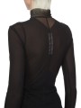 BLOUSON RESILLE NOIR GARY JKT RICK OWENS FEMME RO01F 6701 TUS 09 RICK OWENS TEMPLE FASHION DESIGNER CREATEUR STRASBOURG