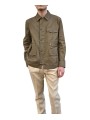 VESTE SAHARIENNE LIN TECH MULTIPOCHES KAKI M1R 912Z V03000 35 PAUL SMITH homme Strasbourg face