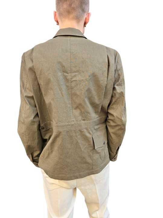 VESTE SAHARIENNE LIN TECH MULTIPOCHES KAKI M1R 912Z V03000 35 PAUL SMITH homme Strasbourg