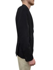 VESTE NOIR MULTIPOCHES TAILLE AJUSTEE M1R 2356 V01746 79 PAUL SMITH homme Strasbourg profil d