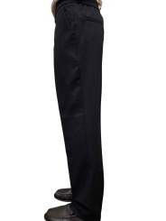 PANTALON NOIR DROIT TAILLE ELASTIQUEE M1R 586Z V01746 79 PAUL SMITH HOMME profil