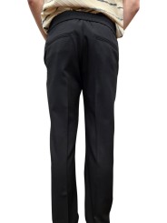 PANTALON NOIR DROIT TAILLE ELASTIQUEE M1R 586Z V01746 79 PAUL SMITH HOMME arrière