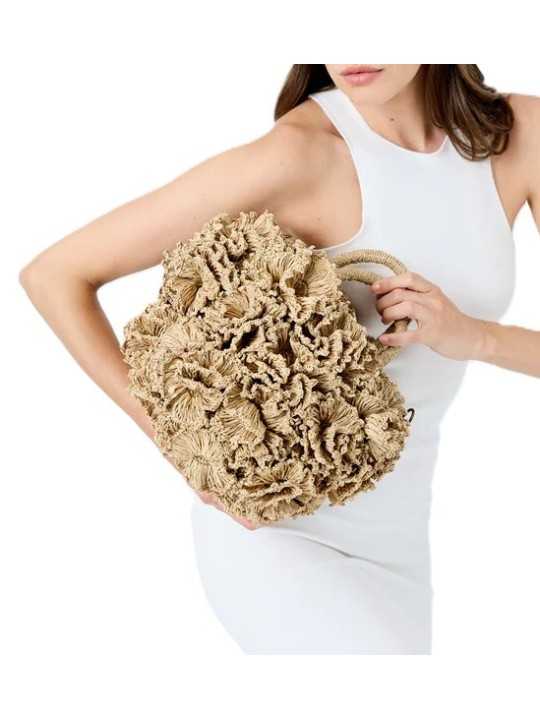SAC CORAL BOULE CORAIL TEA NATUREL IBELIV FEMME bag Strasbourg boutique vue