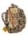 SAC CORAL BOULE CORAIL NOIR TEA NATUREL IBELIV FEMME bag Strasbourg boutique dessus