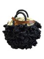 SAC CORAL BOULE CORAIL NOIR IBELIV FEMME boutique Strasbourg bag face