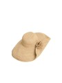 CHAPEAU HERA GRAND FORMAT RABATU COTE FLEUR NATUREL IBELIV FEMME hat Strasbourg concept store boutique vue