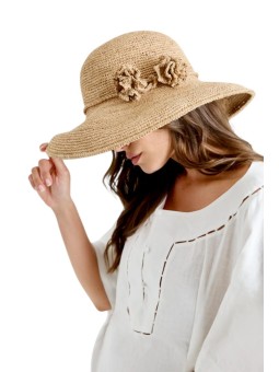 CHAPEAU TAHITI CLOCHE ROND FEUR TAHITI IBELIV FEMME hat Strasbourg boutique concept store front