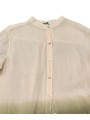 Chemise lin tie & die écru kaki delhi 4CA34131_RB300 20280 Mason's Femme mode Strasbourg col