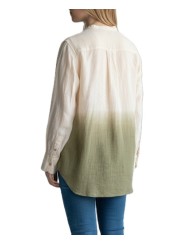 Chemise lin tie & die écru kaki delhi 4CA34131_RB300 20280 Mason's Femme mode Strasbourg dos