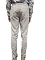 PANTALON TAILLE ELASTIQUE LIN COTON STRETCH LIENS GREIGE U7002WA P5031 18 UNGARO homme Strasbourg boutique shop dos