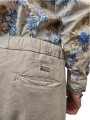 PANTALON TAILLE ELASTIQUE LIN COTON STRETCH LIENS GREIGE U7002WA P5031 18 UNGARO homme Strasbourg boutique shop zoom