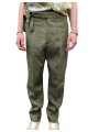 PANTALON LIN CEINTURE COTE KAKI M1R 922Z V01427 35 PAUL SMITH HOMME boutique store Strasbourg face