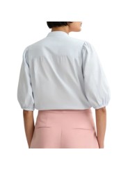CHEMISETTE CIEL FLEURS BRODEES 3D ORANGE JORJA J3LV ESSENTIEL ANTWERP FEMME boutique Strasbourg dos